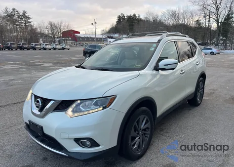 2016 Nissan Rogue Sl from USA, damaged, VIN 5N1AT2MV0GC832715